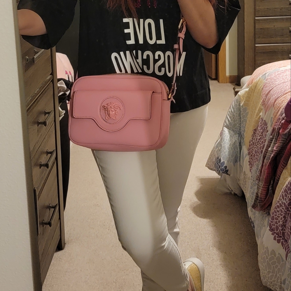 VERSACE LA MEDUSA CAMERA BAG
